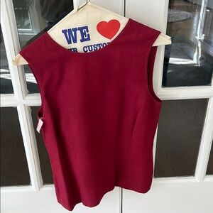 Ann Taylor Red Boxy Tank Top🌿